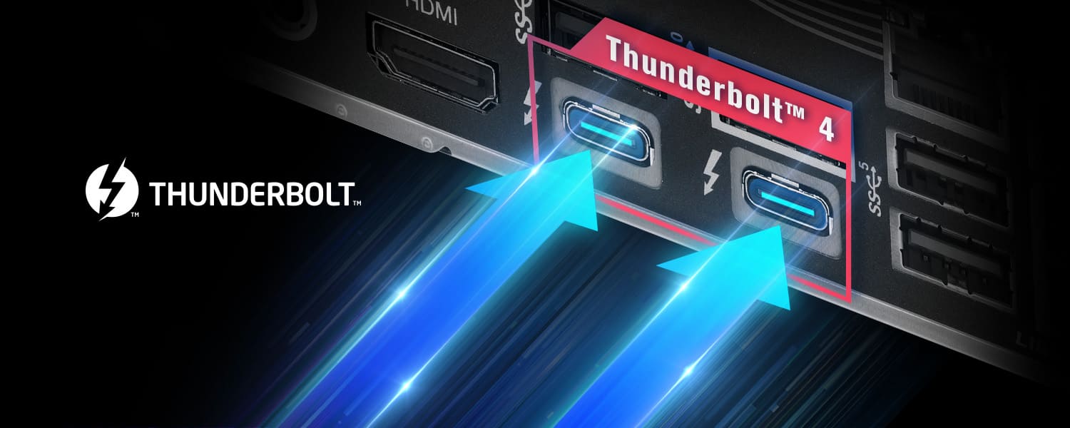 Thunderbolt™ 4/USB4 
